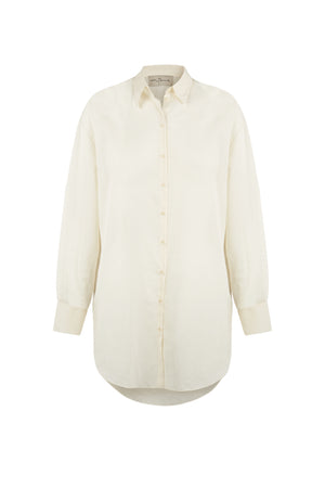 Matias, ecru cotton shirt