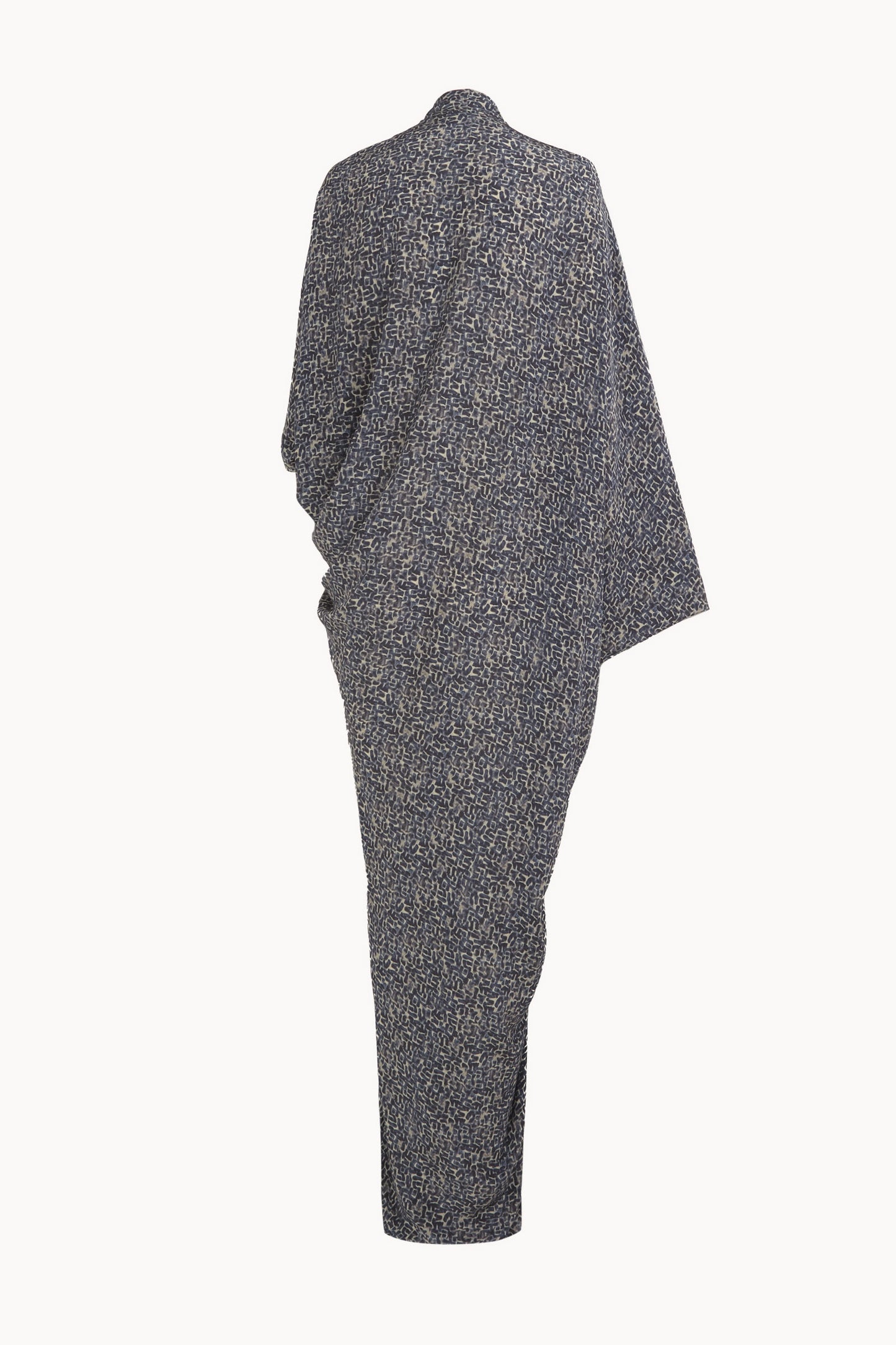 Mayu, vestido de seda astra print