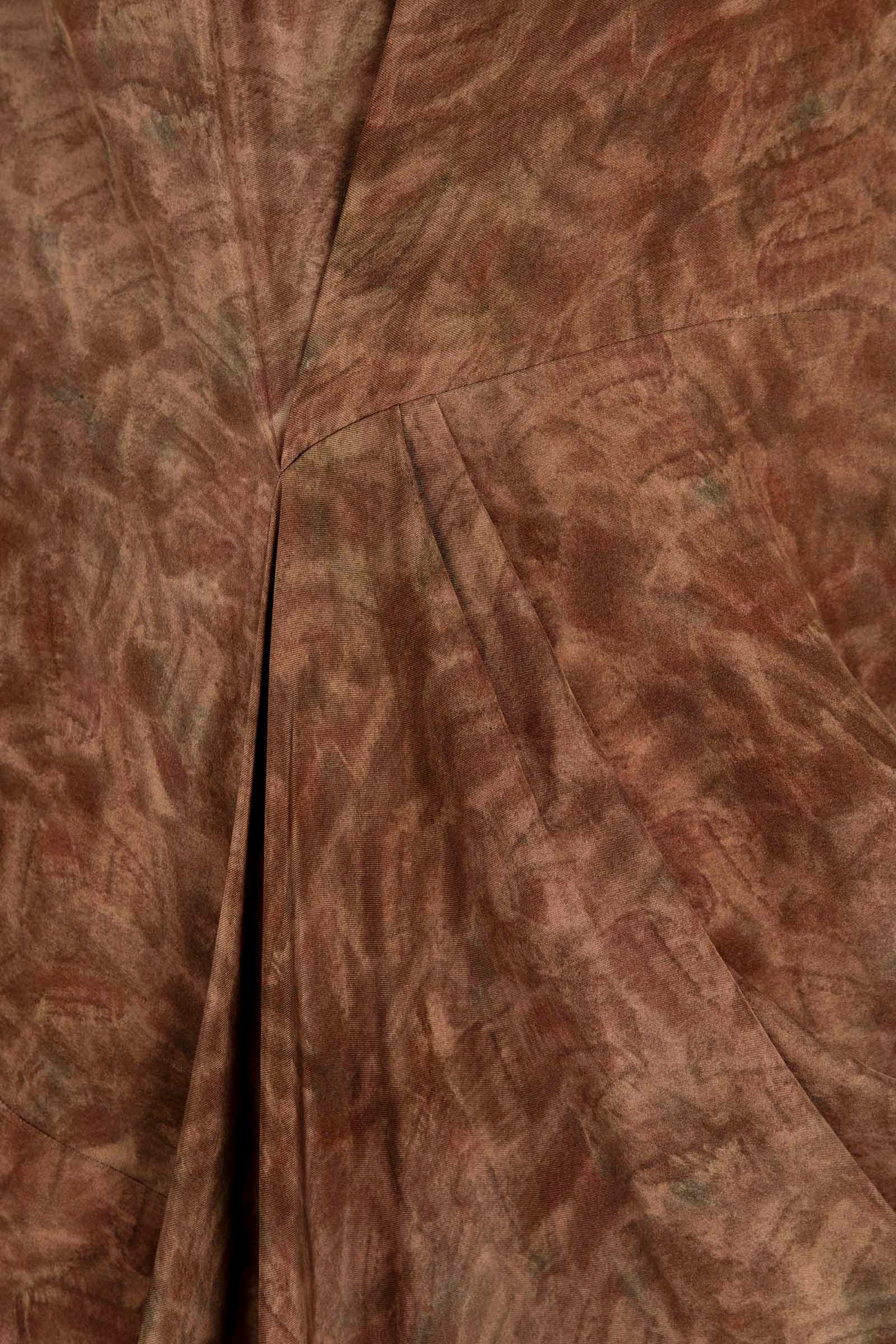 Mayu, vestido de cupro euria print