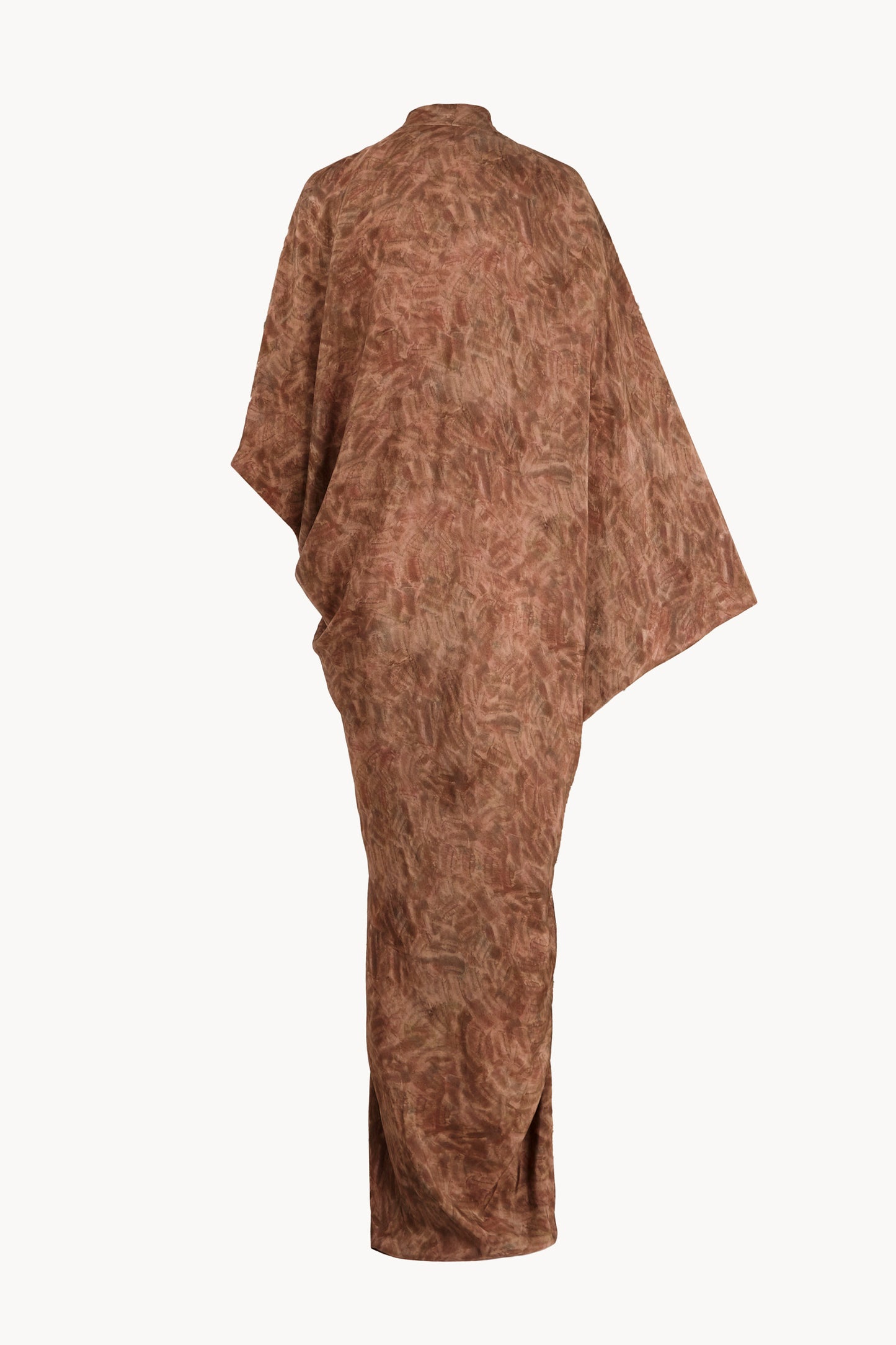 Mayu, vestido de cupro euria print