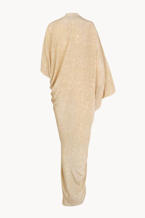 Mayu, vestido de seda flora print