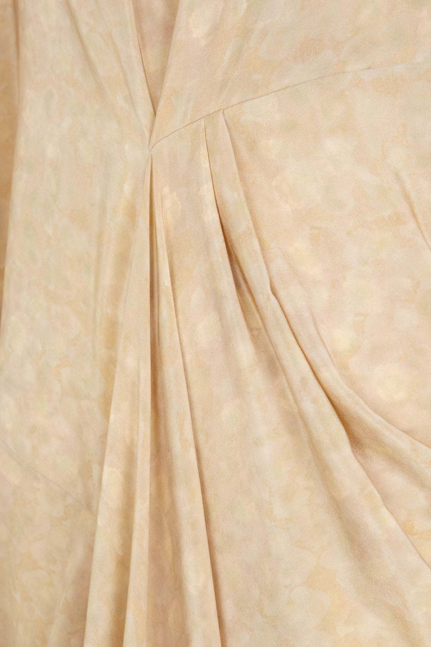 Mayu, vestido de seda flora print