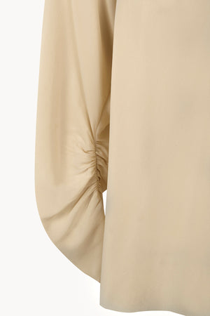 Medina, blusa de seda marfil