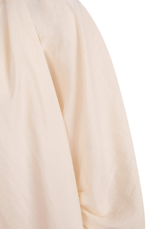 Medina, ivory silk blouse