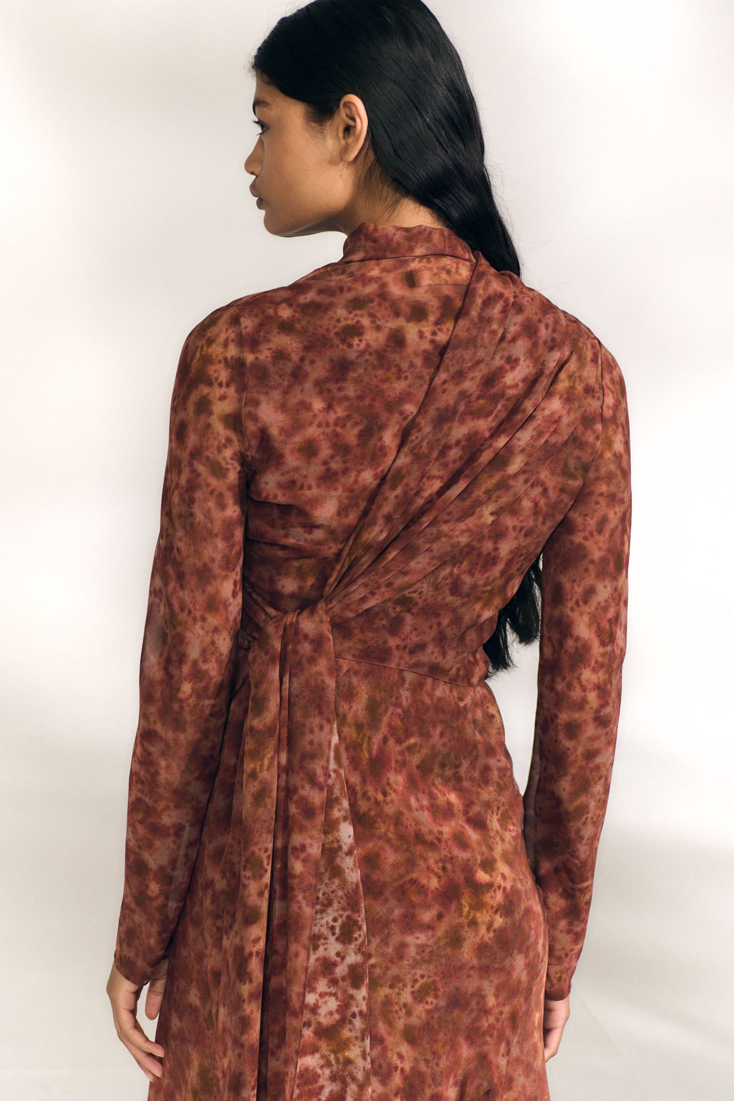 Meena, espurna print silk jacket