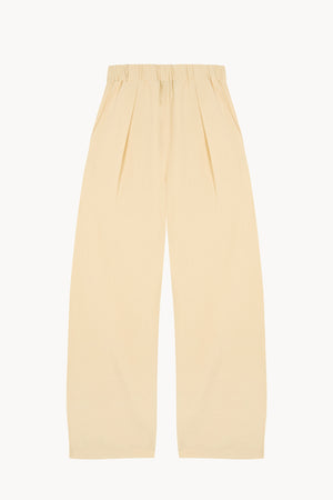 Mel, beige mares linen and silk pants