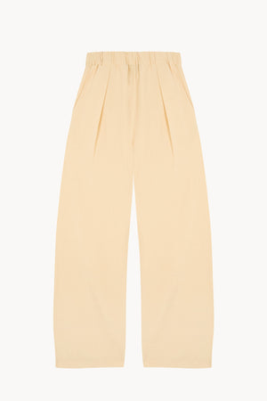 Mel, beige mares linen and silk pants