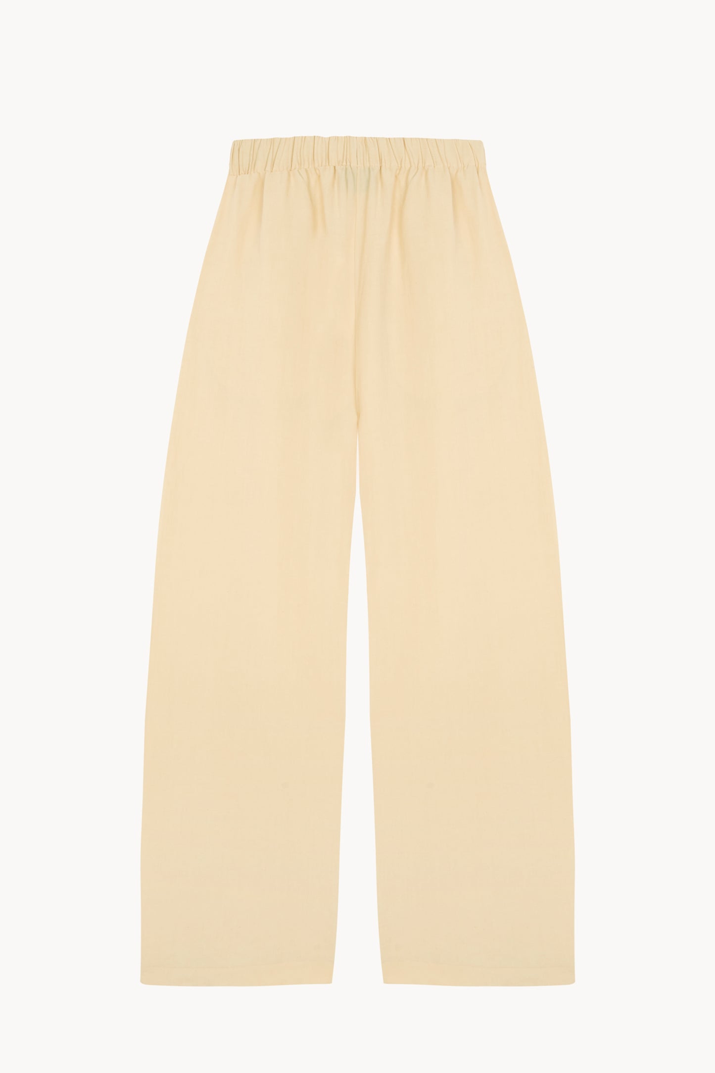 Mel, beige mares linen and silk pants