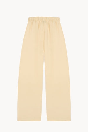Mel, beige mares linen and silk pants