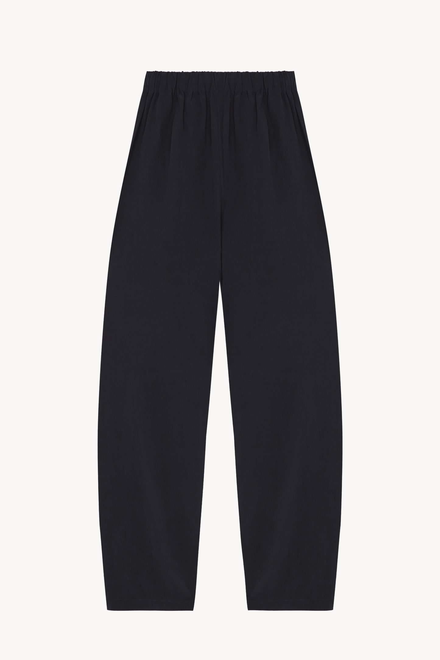 Mel, pure navy linen and silk pants