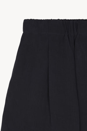 Mel, pure navy linen and silk pants