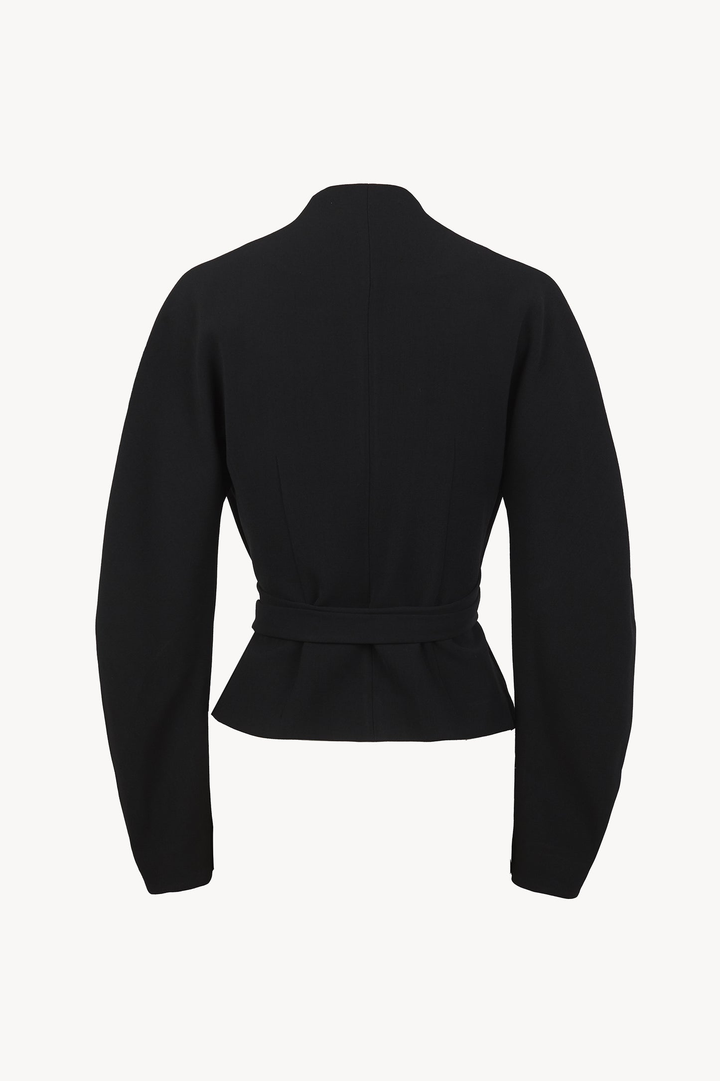 Midnight, chaqueta de lana stretch negra