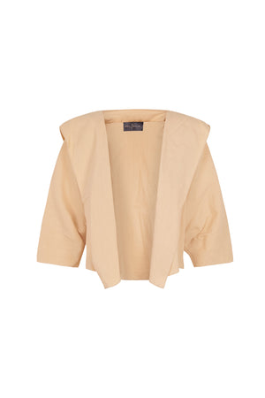 Mira, light peach jacket 