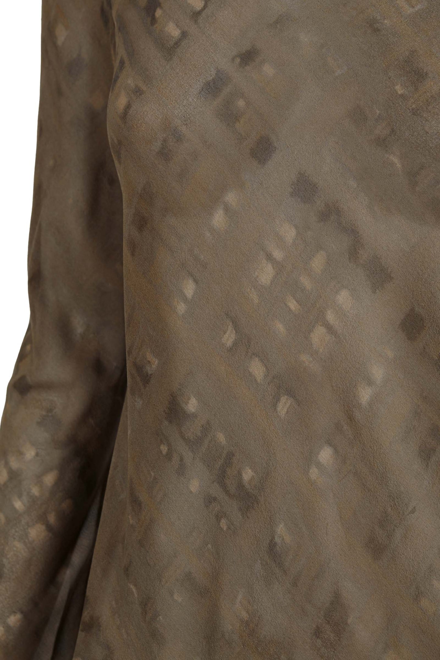 Mire, top de seda teki print