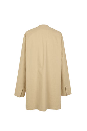 Mite, beige oversized jacket