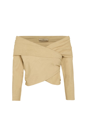 Mite, beige top