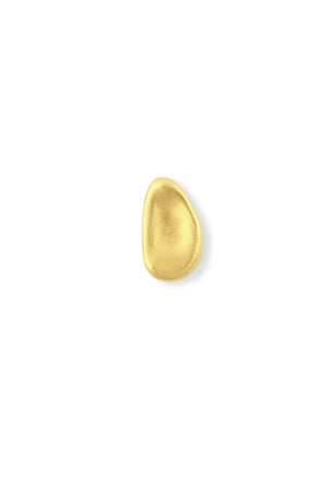 Mizar right, golden oval earring