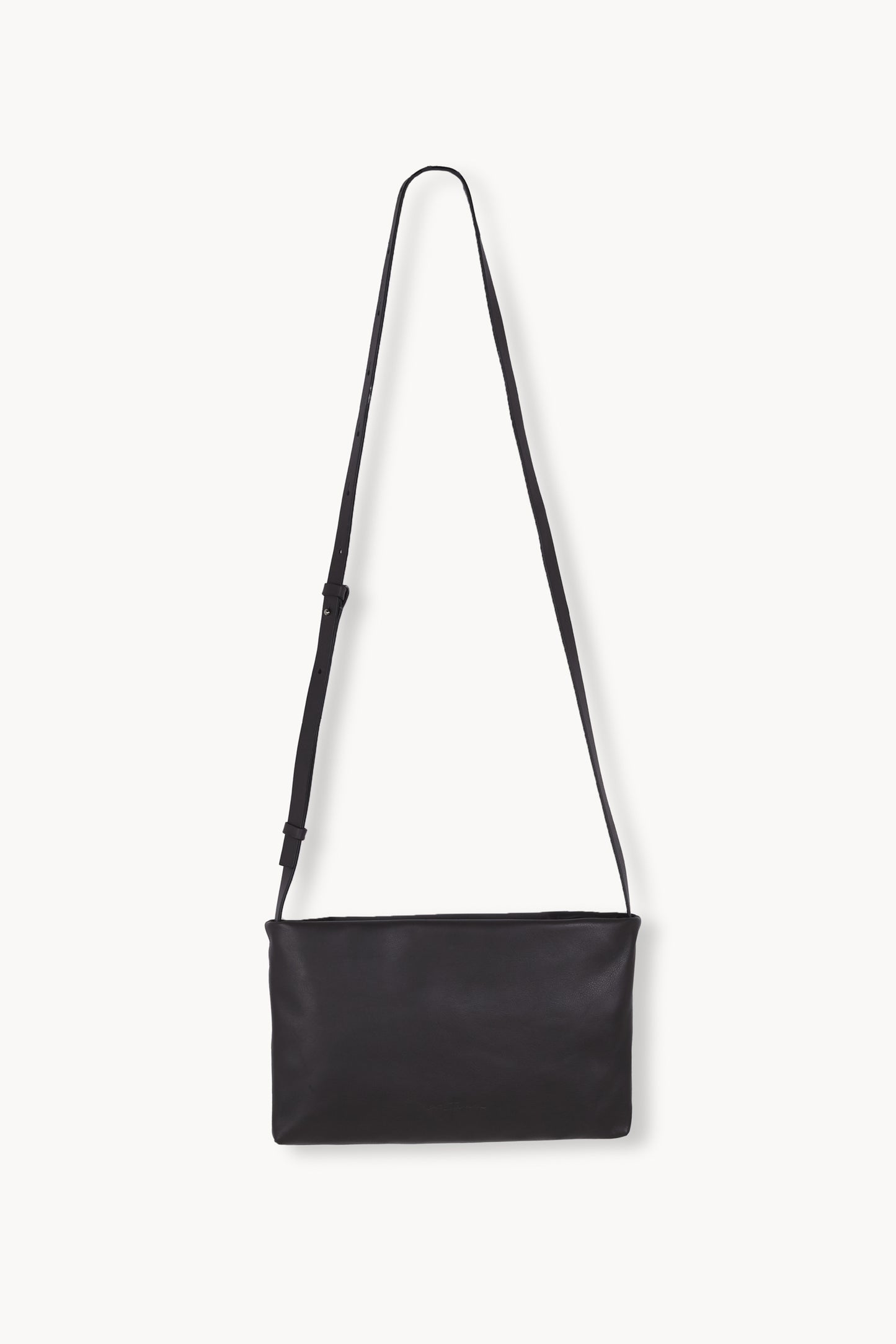 Myla, dark grey leather crossbody bag