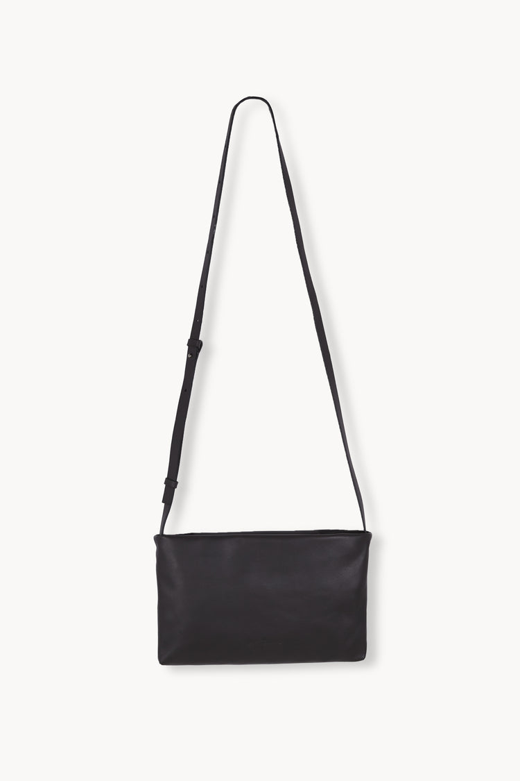Myla, bolso bandolera de piel gris oscuro
