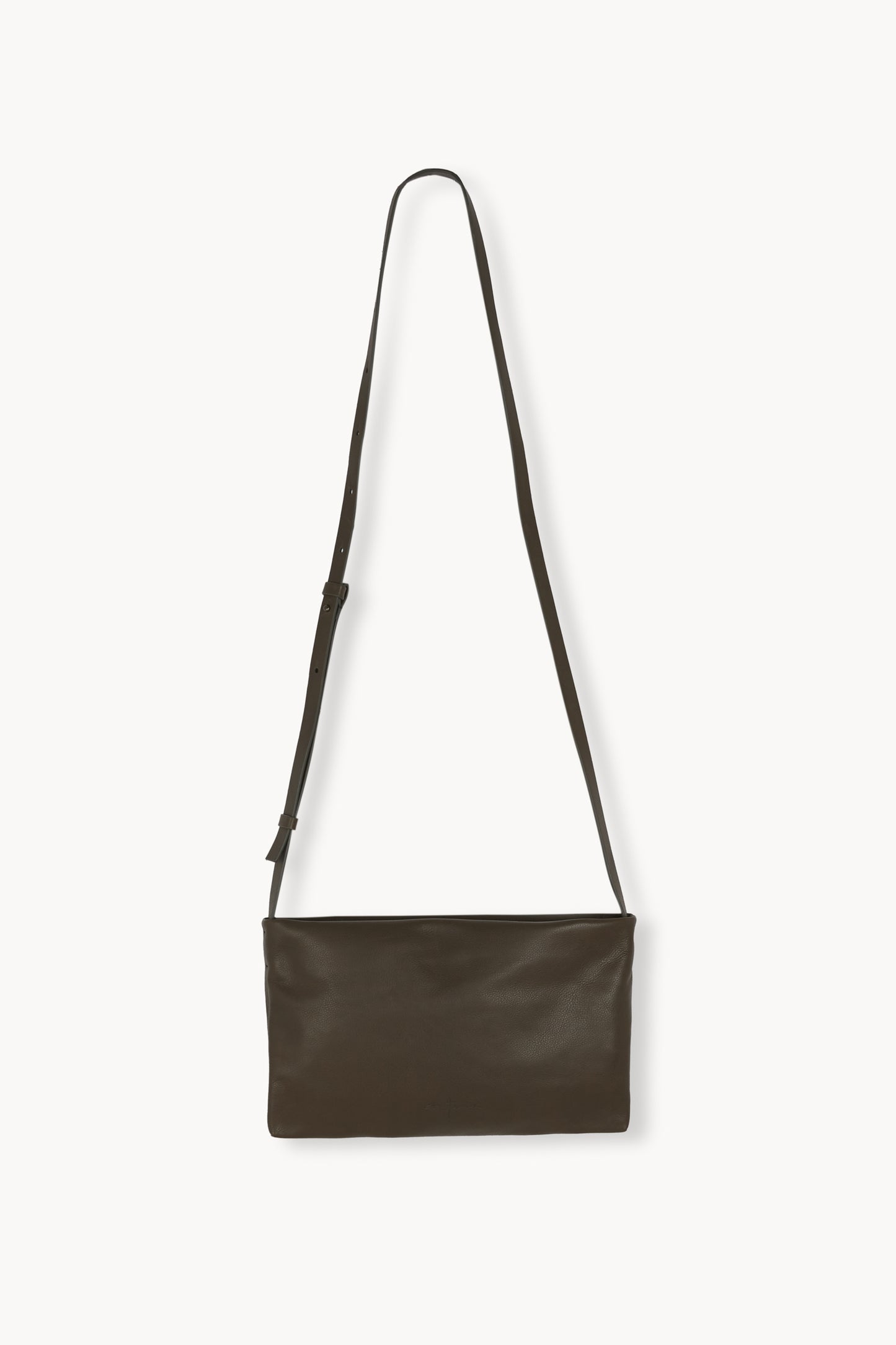 Myla, bolso bandolera de piel kaki