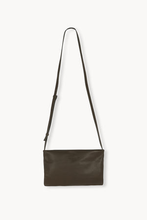 Myla, bolso bandolera de piel kaki