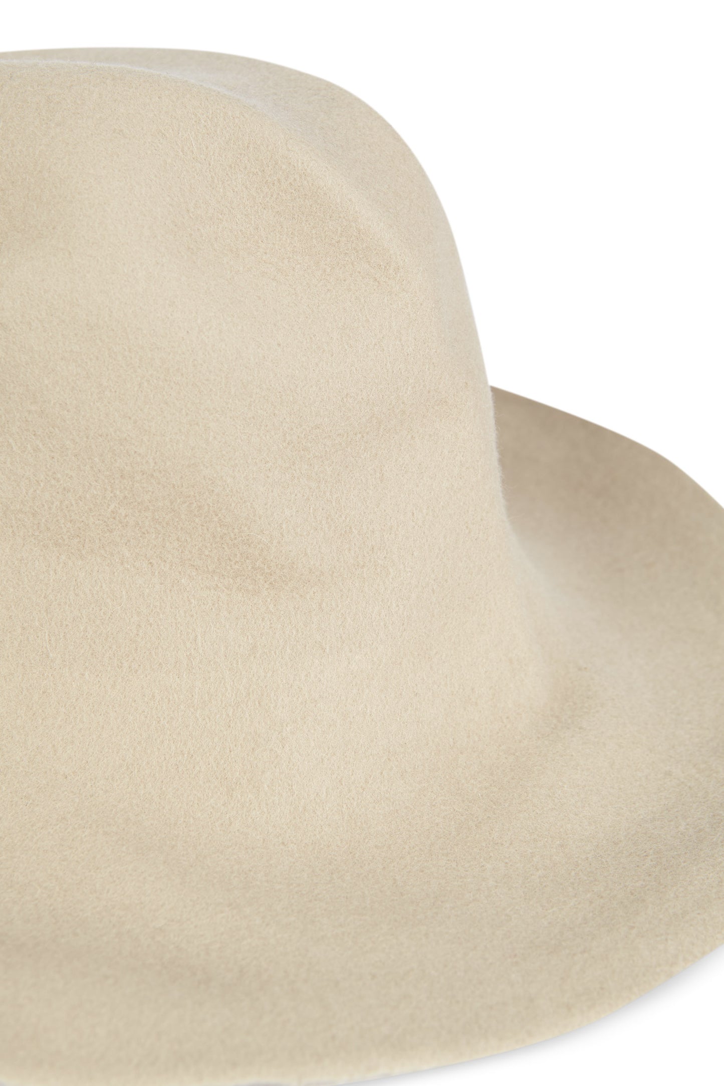 Mystic, beige felt hat
