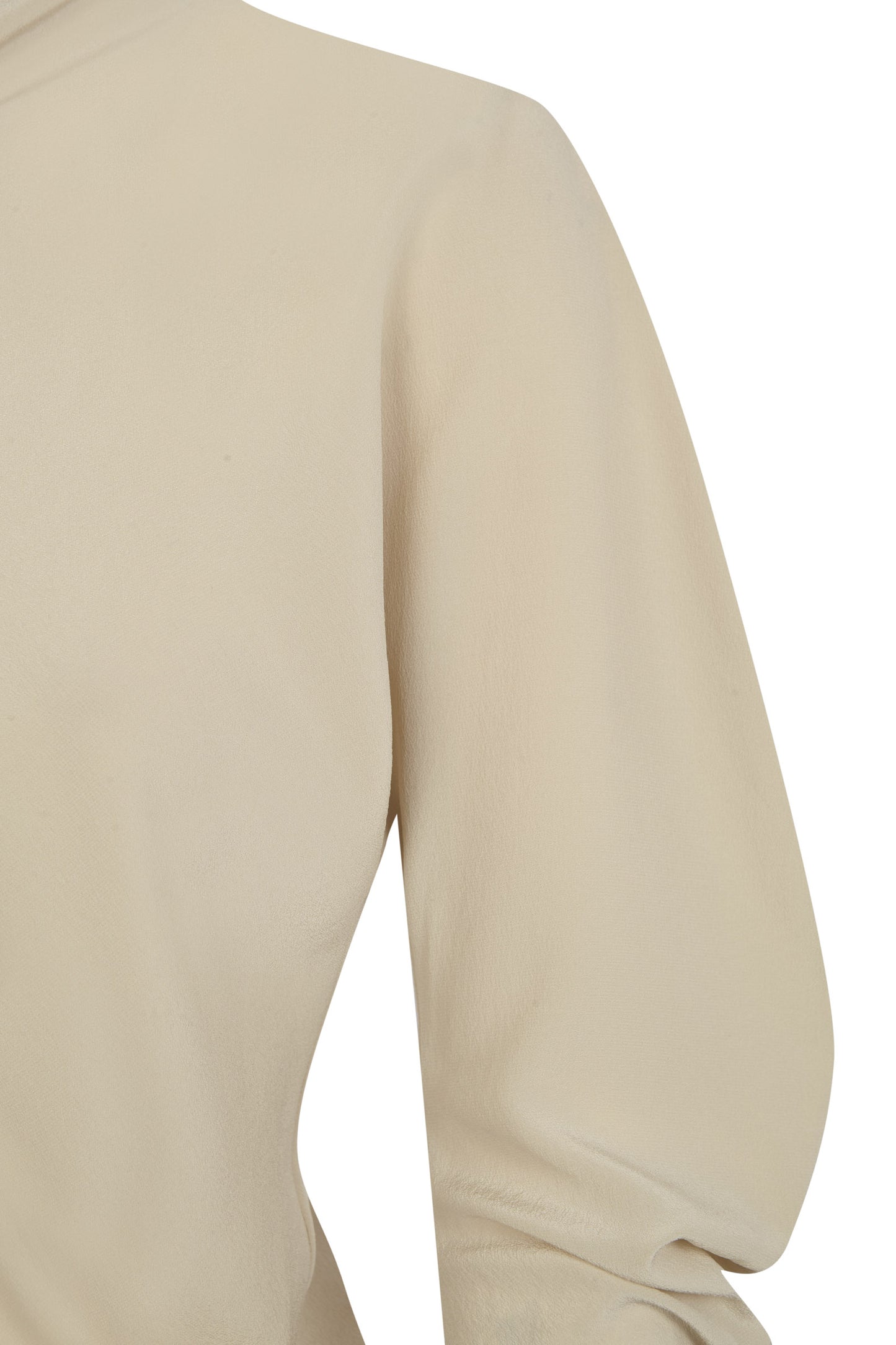 Mystic, beige silk shirt