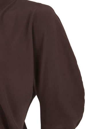 Mystic, camisa de seda uva