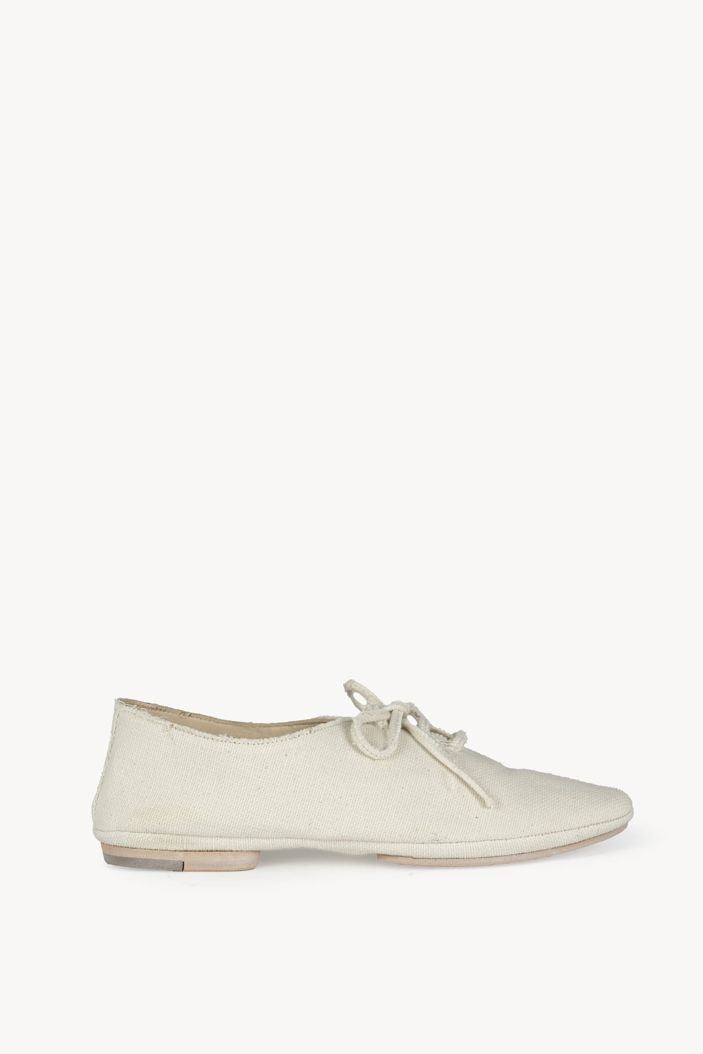 Naila, zapatos oxford de algodon marfil