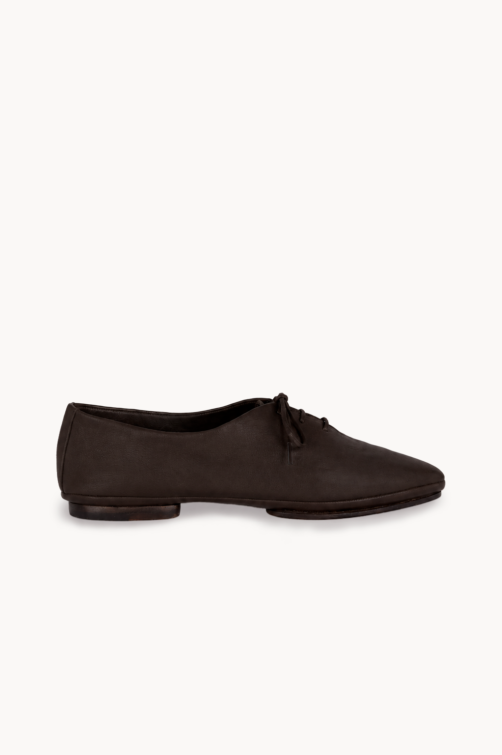Naila, zapatos oxford de piel marron noche