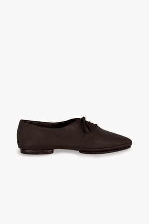 Naila, zapatos oxford de piel marron noche
