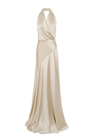 Nailah, vestido champagne