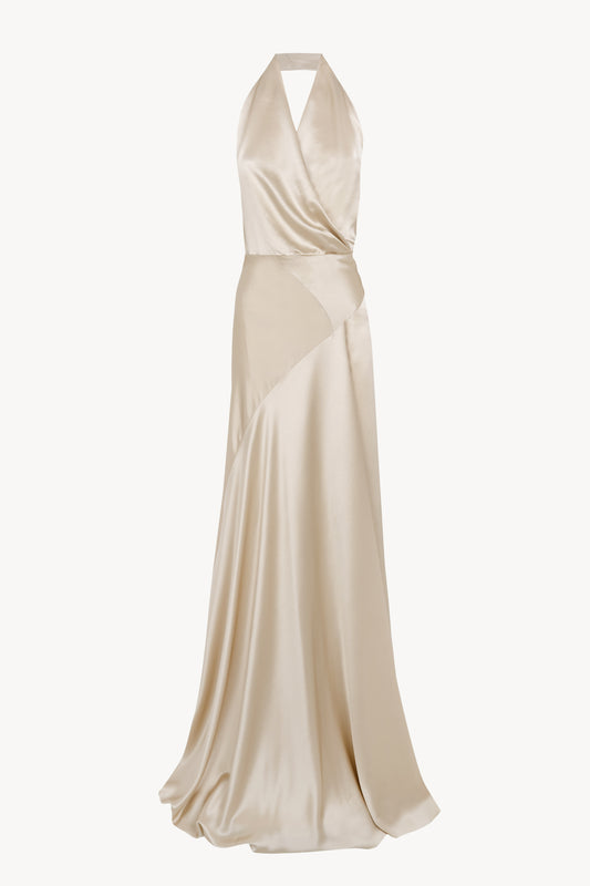 Nailah, champagne dress