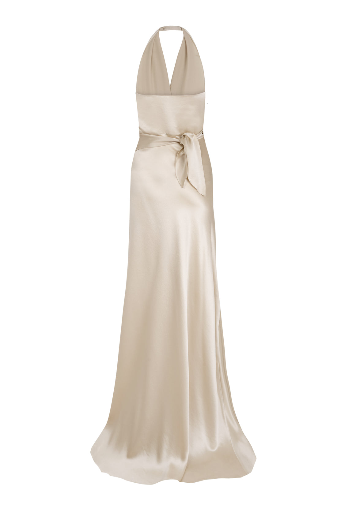 Cortana Nailah, vestido champagne