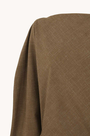 Nasa, light brown virgin wool and silk top