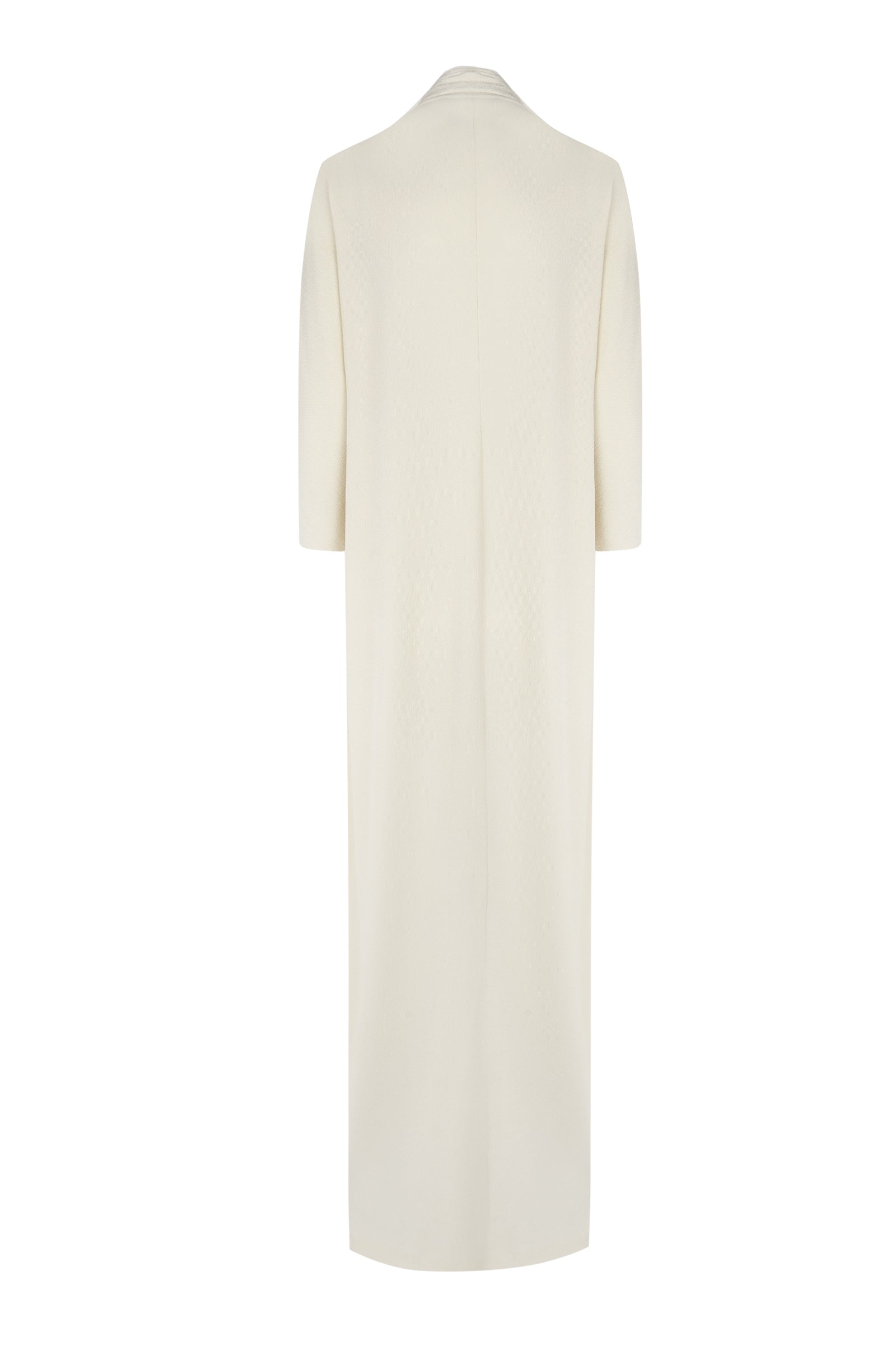 Cortana - Niza, ivory stretch silk dress