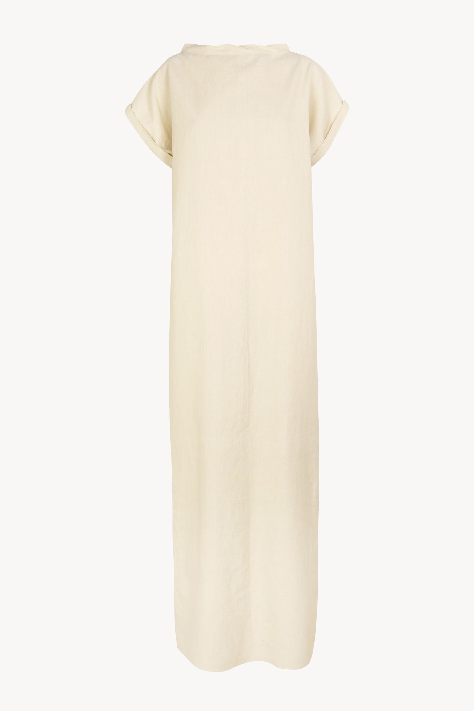 Cortana - Noa, ivory linen and cotton dress