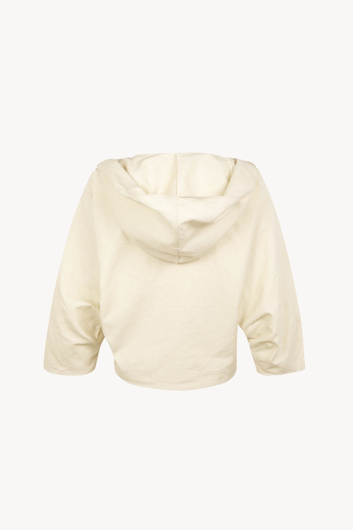 Noa, chaqueta de lino y algodon marfil