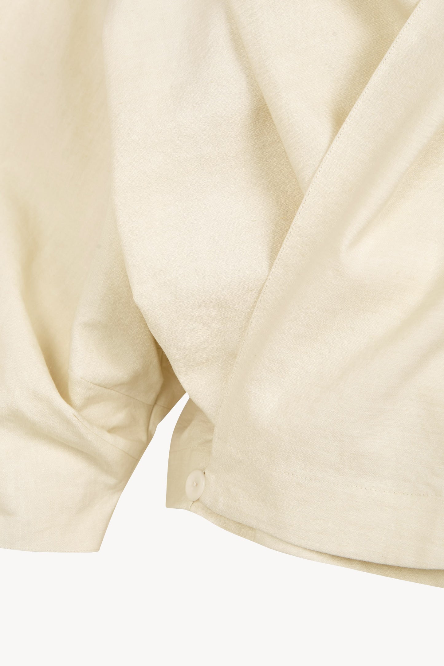 Noa, chaqueta de lino y algodon marfil