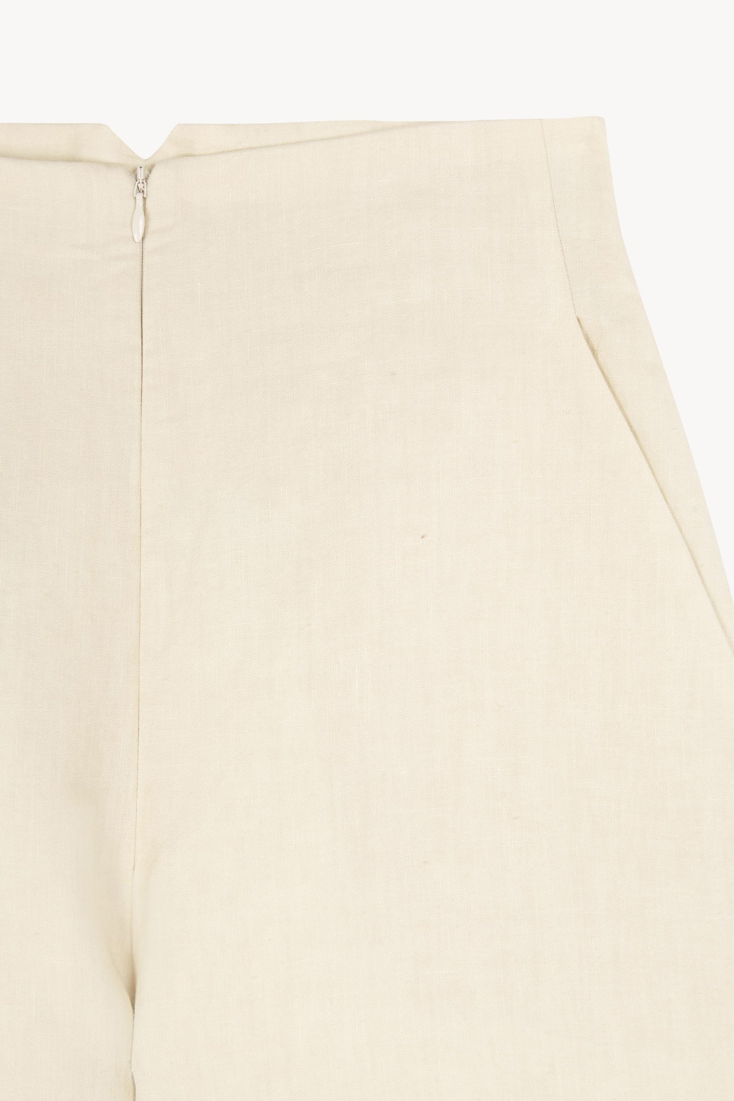 Noa, pantalon de lino y algodon marfil