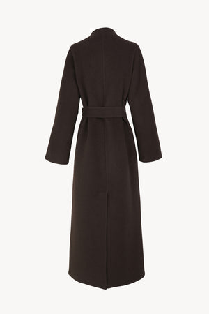 Noon, abrigo doble faz chocolate