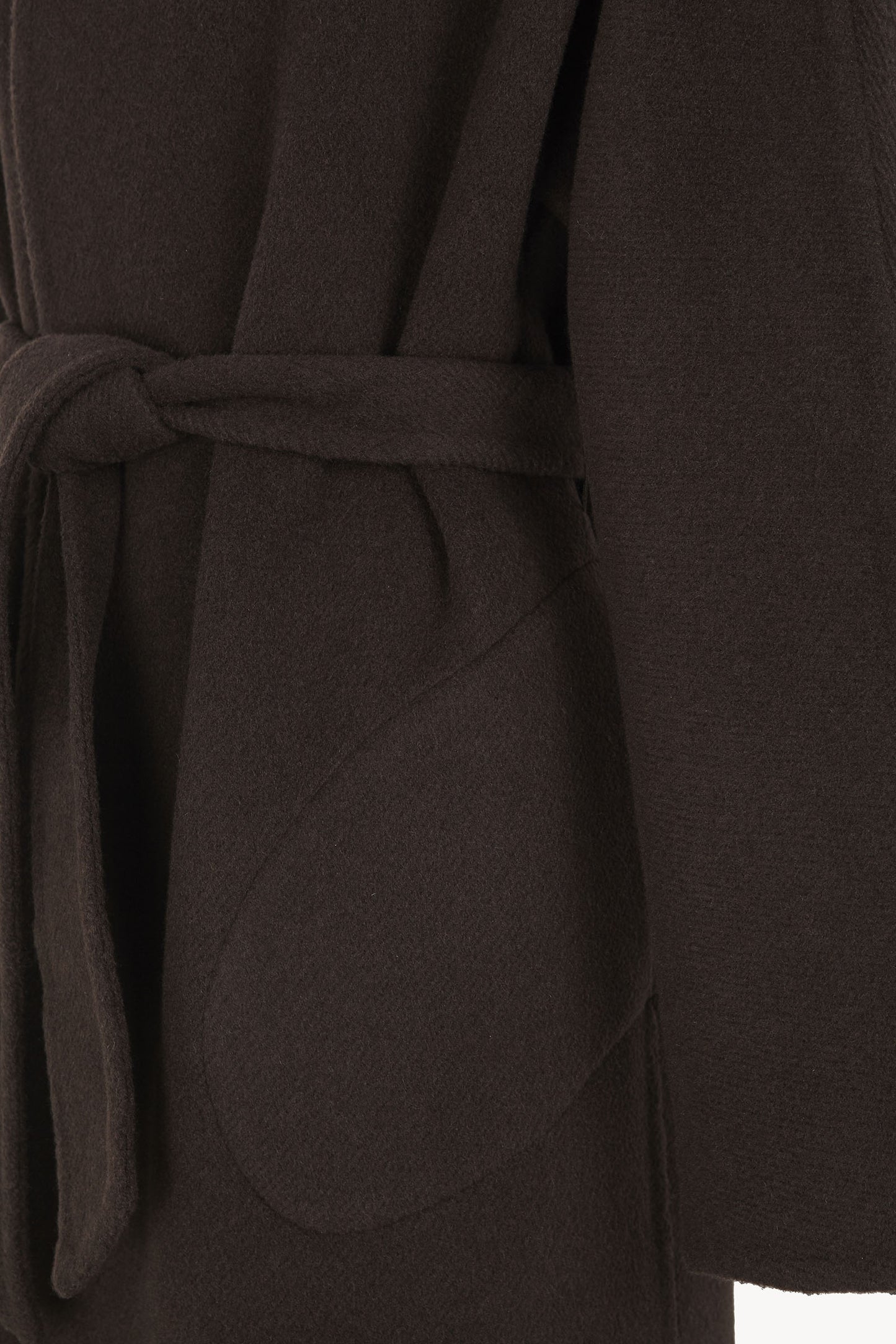 Noon, abrigo doble faz chocolate