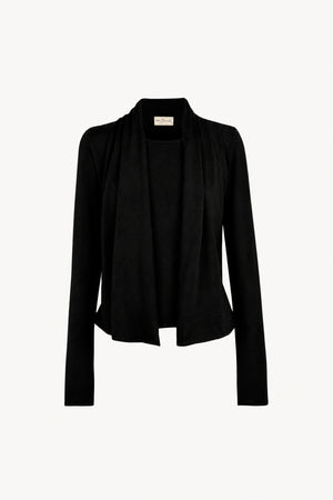 Nua, black cashmere jumper