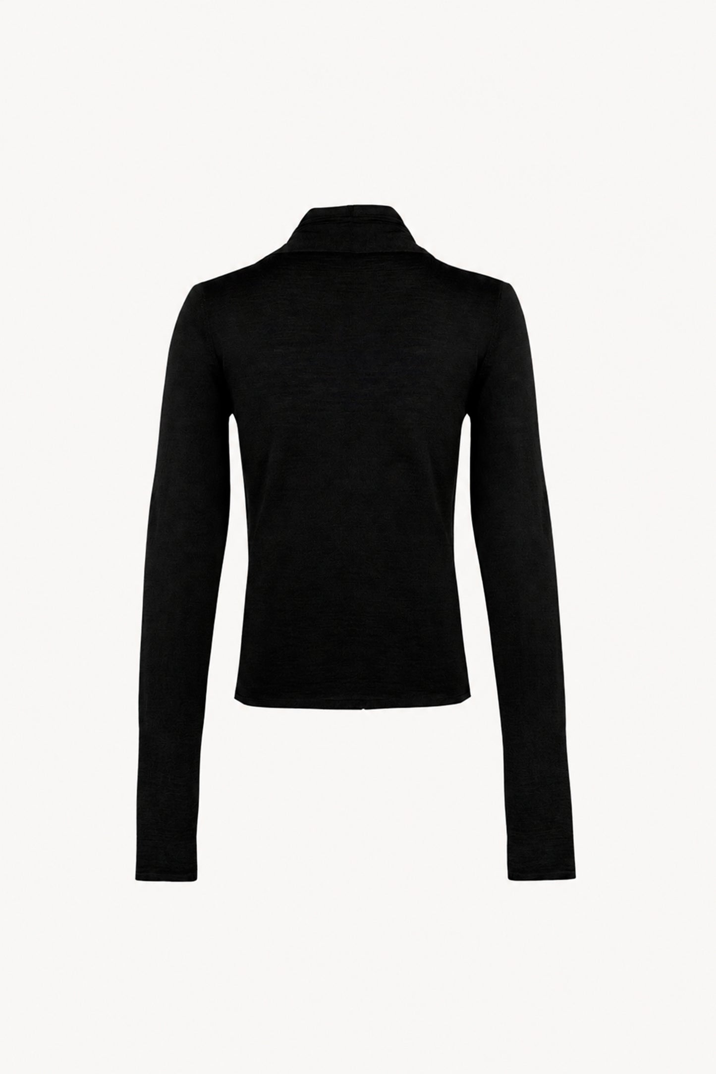 Nua, black cashmere jumper