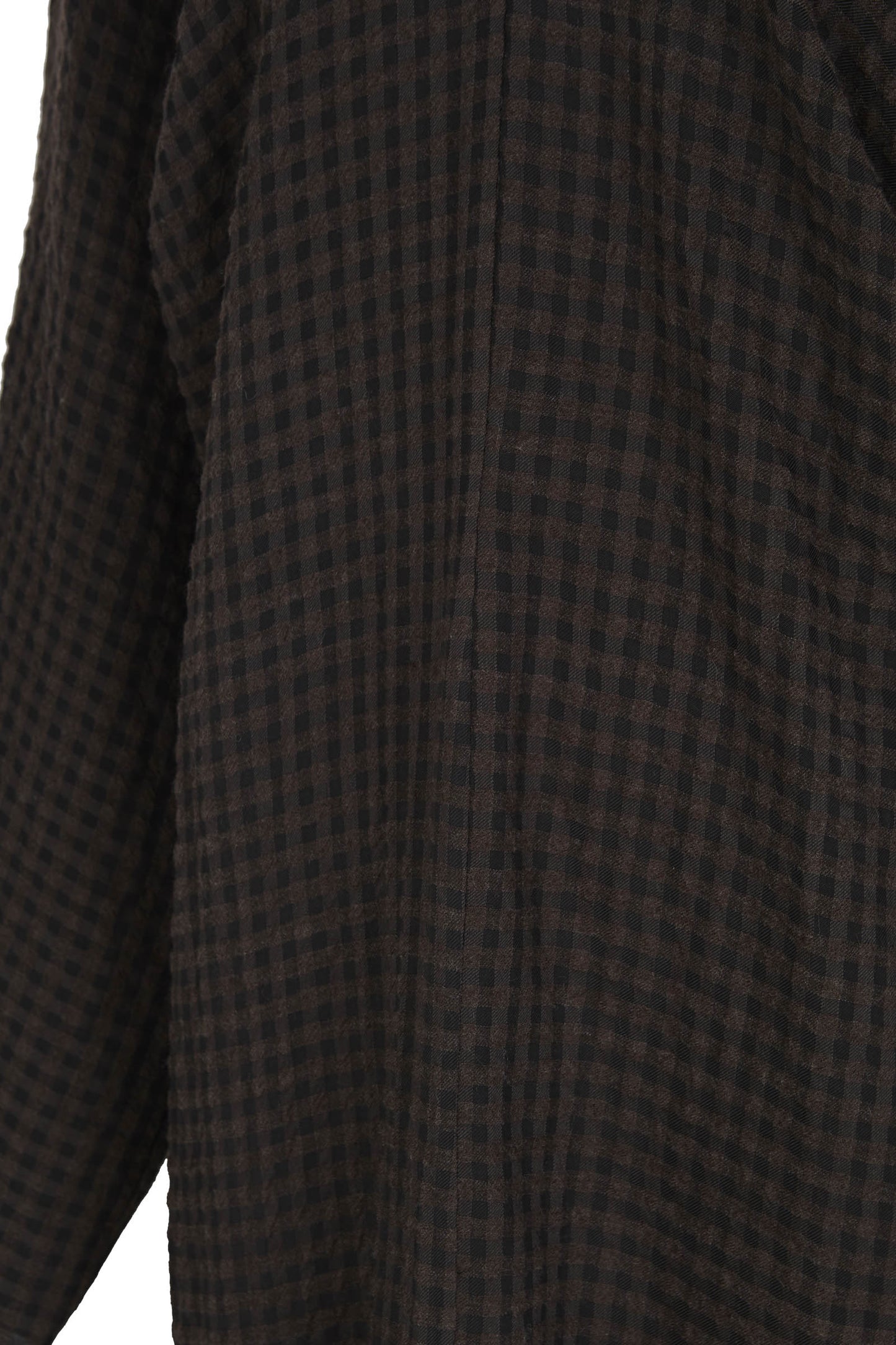 Nuna, dark jacquard plaid dress