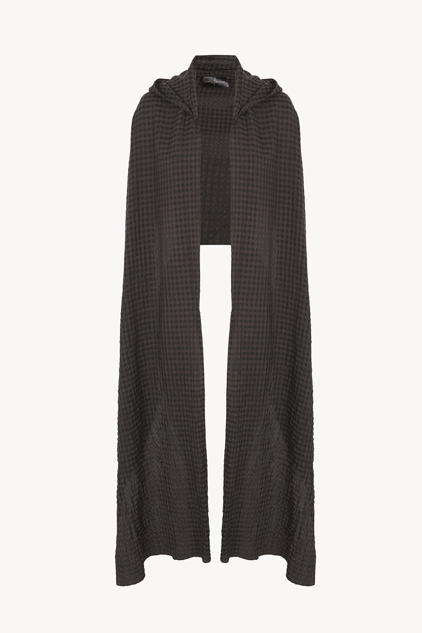 Nuna, bufanda a cuadros jacquard oscuro