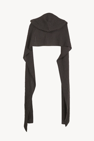 Nuna, bufanda a cuadros jacquard oscuro