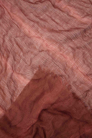 Nura, cayenne striped scarf