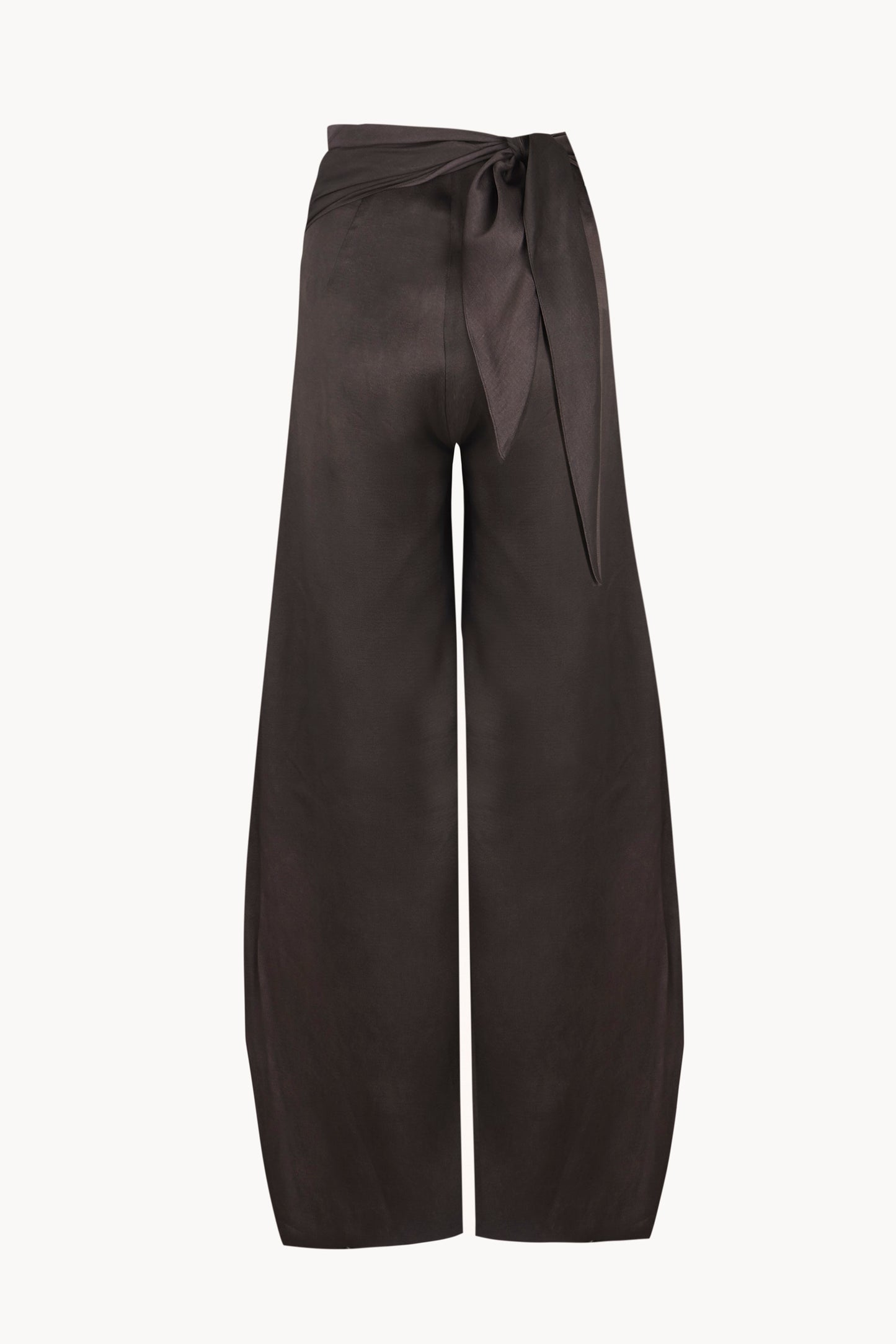 Ocaso, pantalon envolvente burdeos maltinto