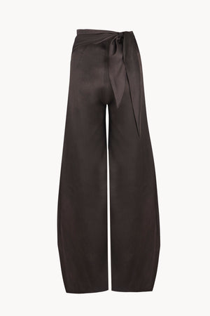 Ocaso, pantalon envolvente burdeos maltinto